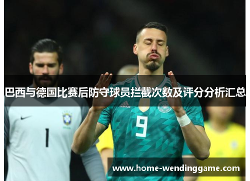 巴西与德国比赛后防守球员拦截次数及评分分析汇总