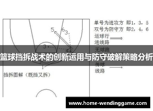 篮球挡拆战术的创新运用与防守破解策略分析
