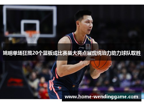 姚明单场狂揽20个篮板成比赛最大亮点展现统治力助力球队取胜