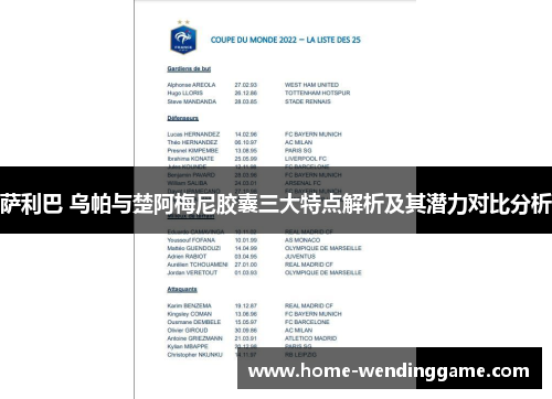 萨利巴 乌帕与楚阿梅尼胶囊三大特点解析及其潜力对比分析